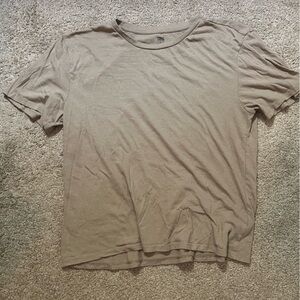 Frye Tan Crewneck T-Shirt